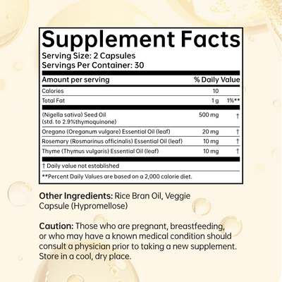 Black seed oil