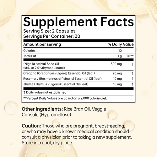 Black seed oil